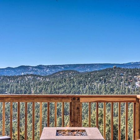 Mountains Majesty Cabin With Hot Tub And Mtn Views! Villa Ruidoso Exterior foto