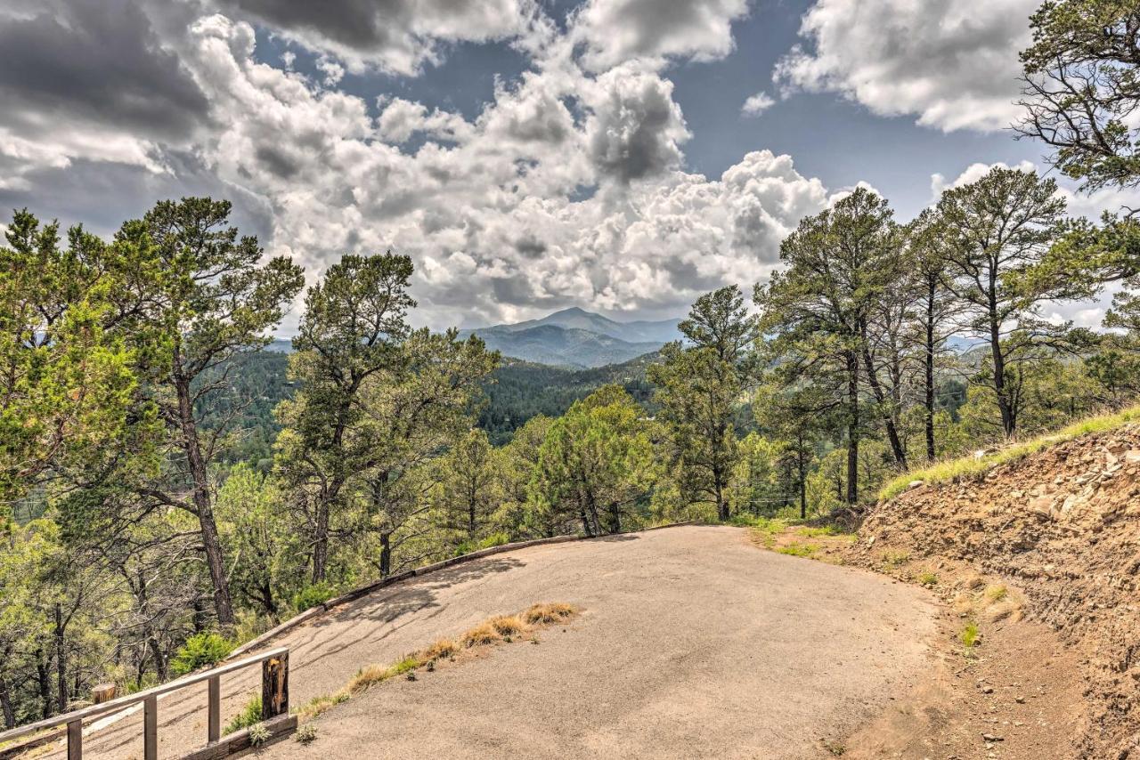 Mountains Majesty Cabin With Hot Tub And Mtn Views! Villa Ruidoso Exterior foto