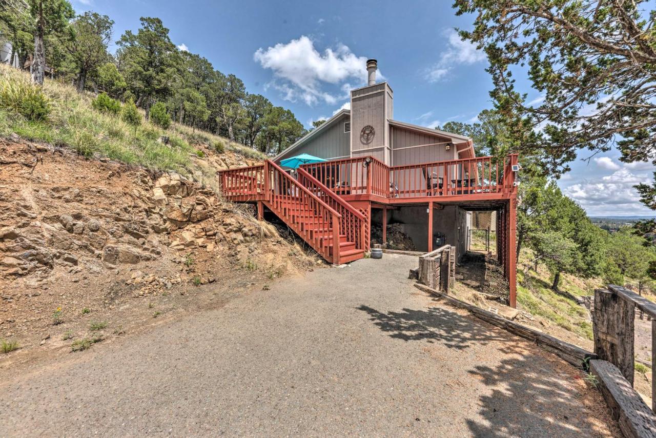 Mountains Majesty Cabin With Hot Tub And Mtn Views! Villa Ruidoso Exterior foto